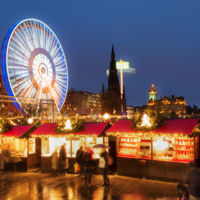 Evening Edinburgh Christmas Markets Day Trip Thorne Travel (1)